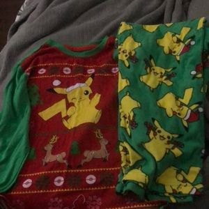 Kids Pokémon Christmas pajamas
